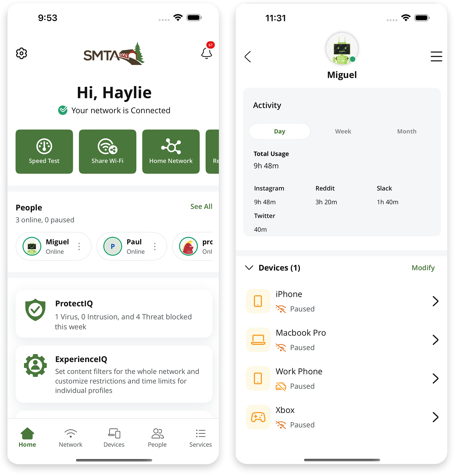 CommandIQ Screenshots
